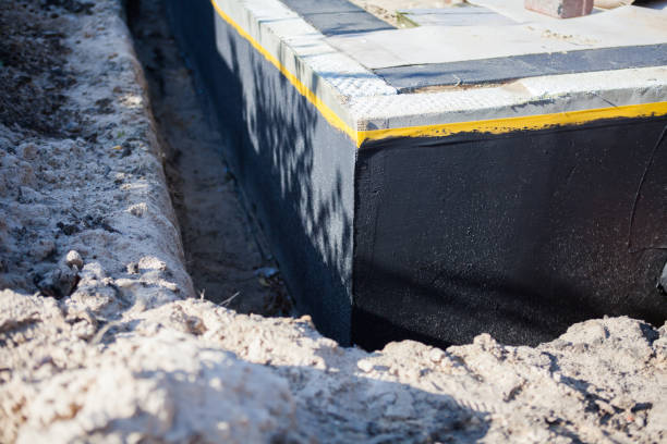 Professional Waterproofing technician working in Washington, IL